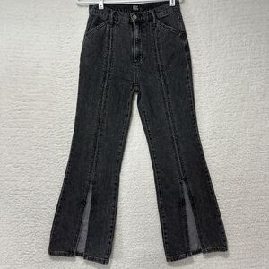 Urban Outfitters BDG‎ Jeans Womens Charcoal Black  High Rise With A Slit Size 26